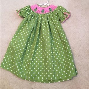 Smocked dress by Marjories Daughter
